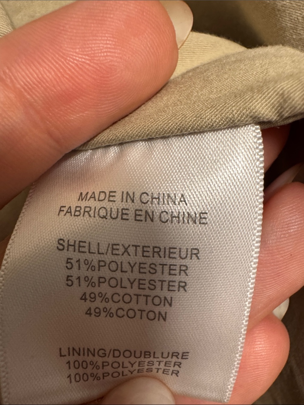 Theory Beige Double-Breasted Belted Trench Coat - Picture 8 of 10